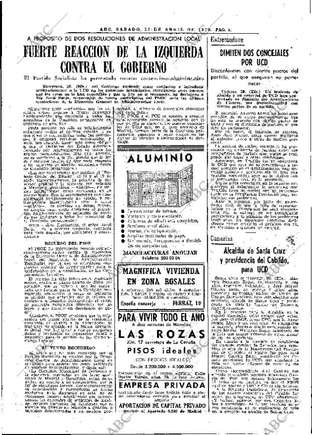 ABC MADRID 21-04-1979 página 17