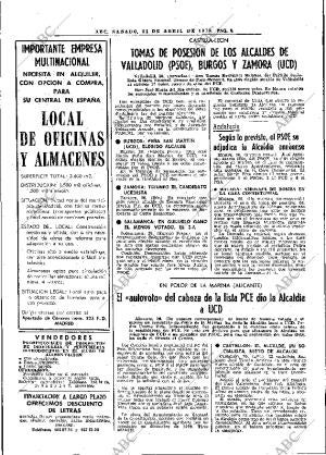 ABC MADRID 21-04-1979 página 18