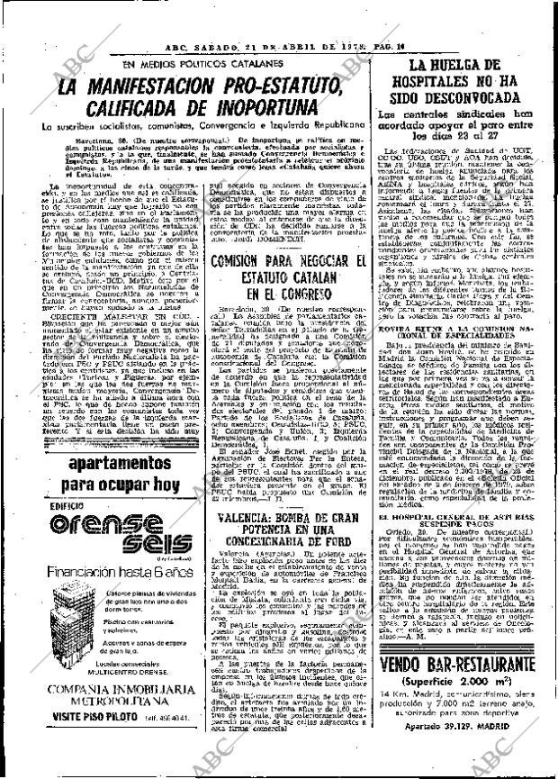 ABC MADRID 21-04-1979 página 22