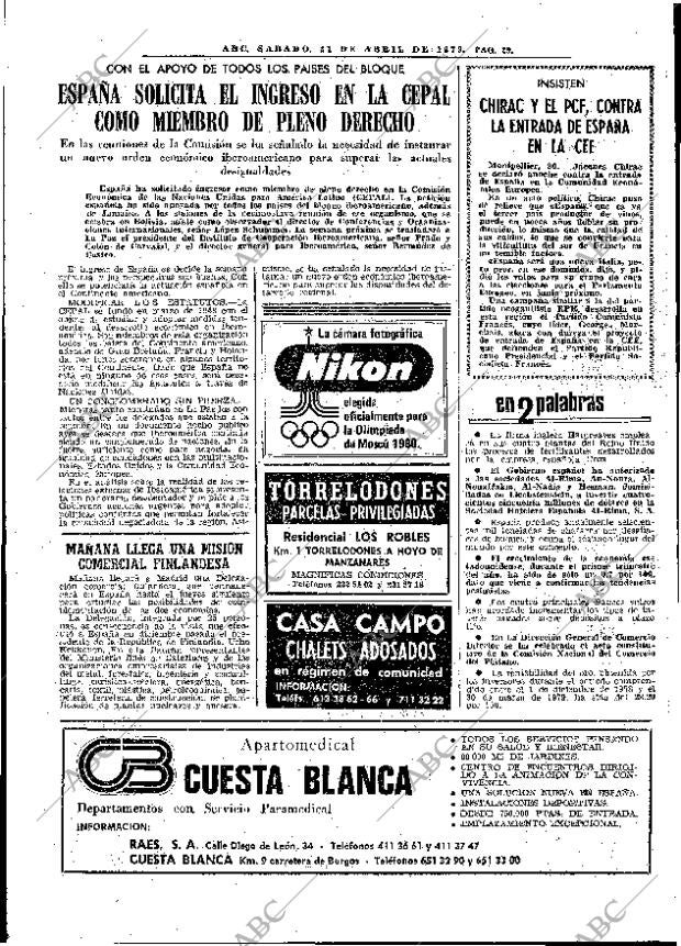 ABC MADRID 21-04-1979 página 41