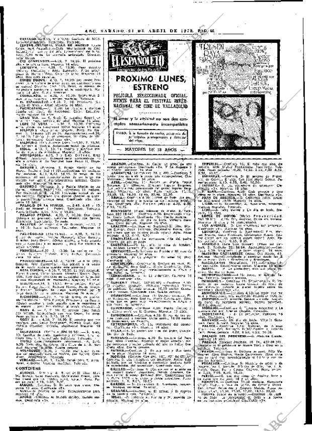 ABC MADRID 21-04-1979 página 58