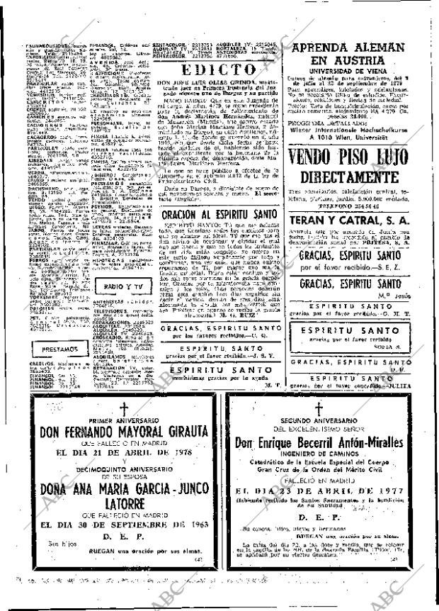 ABC MADRID 21-04-1979 página 72