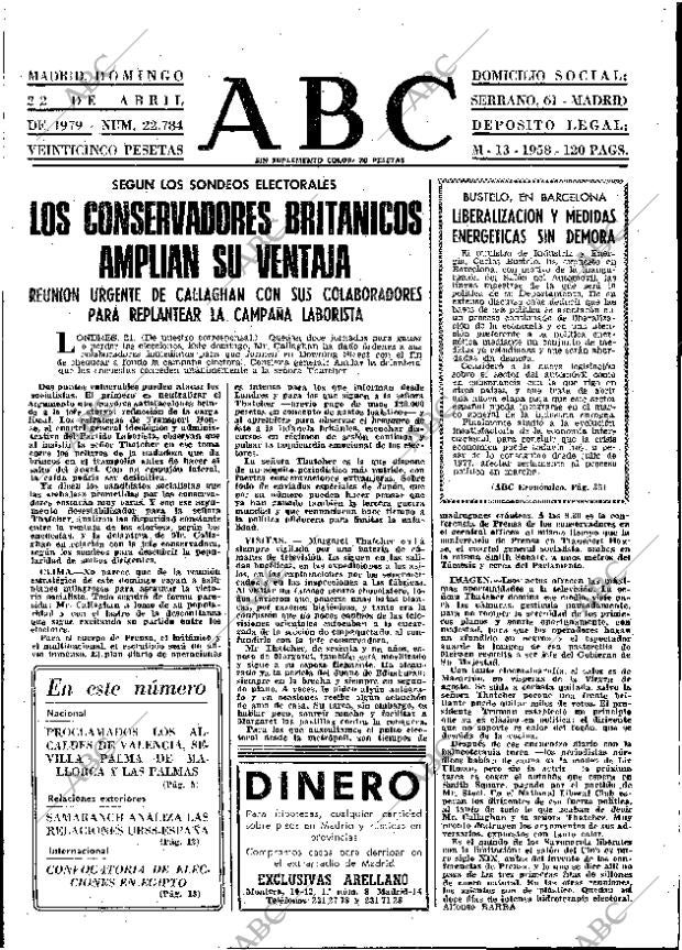 ABC MADRID 22-04-1979 página 21