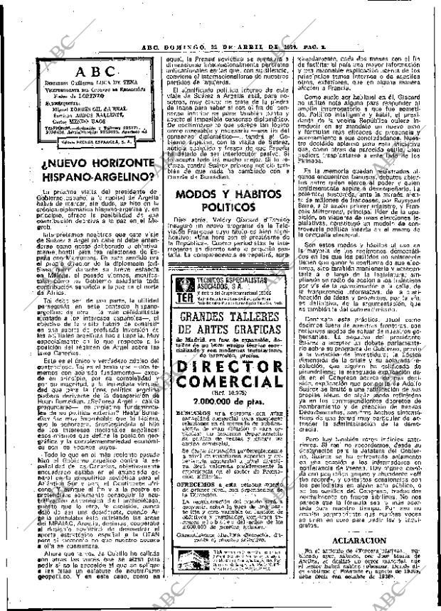 ABC MADRID 22-04-1979 página 22