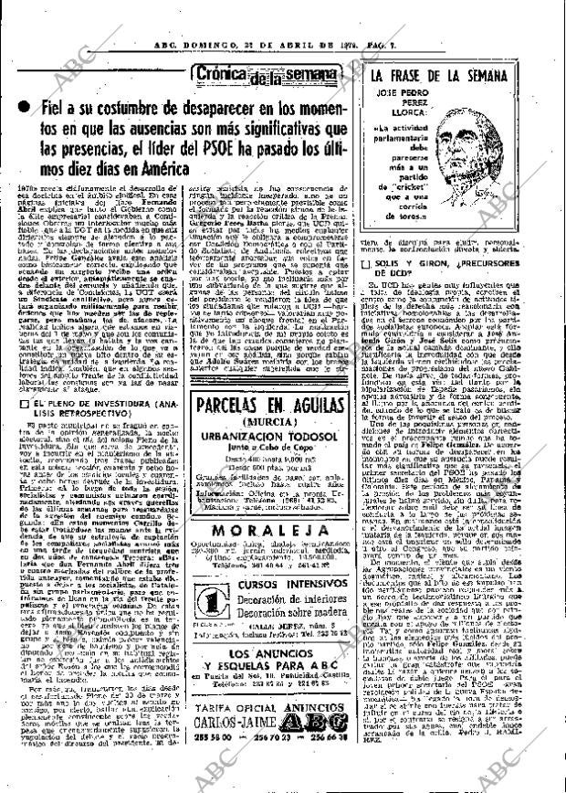 ABC MADRID 22-04-1979 página 27