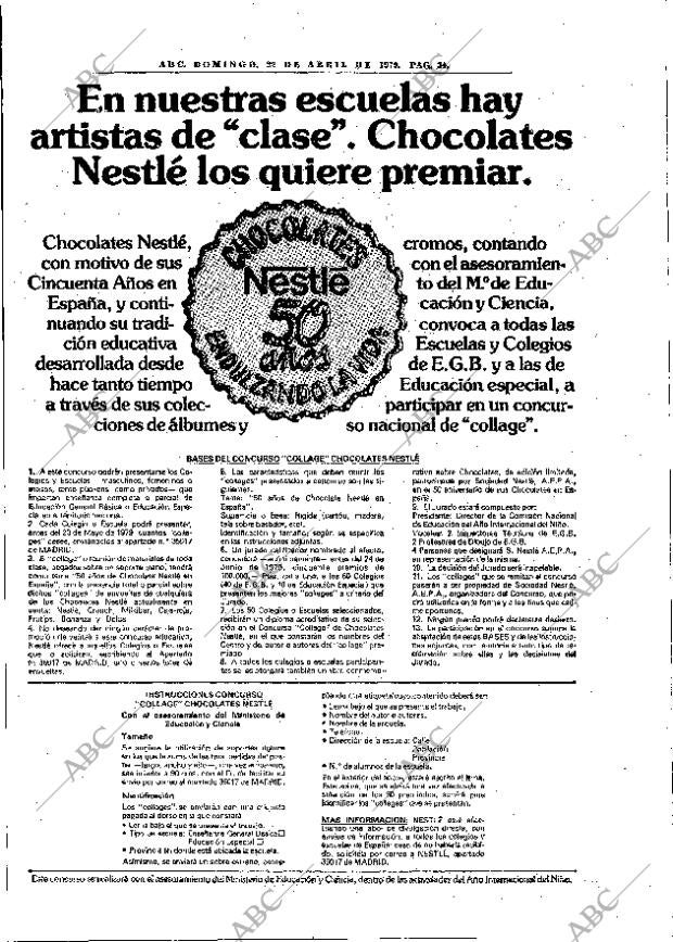 ABC MADRID 22-04-1979 página 54