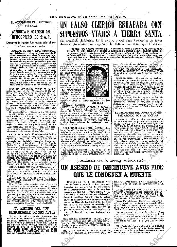 ABC MADRID 22-04-1979 página 67