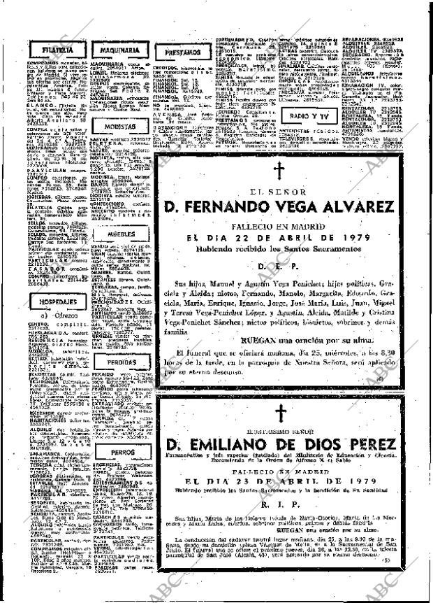 ABC MADRID 24-04-1979 página 111