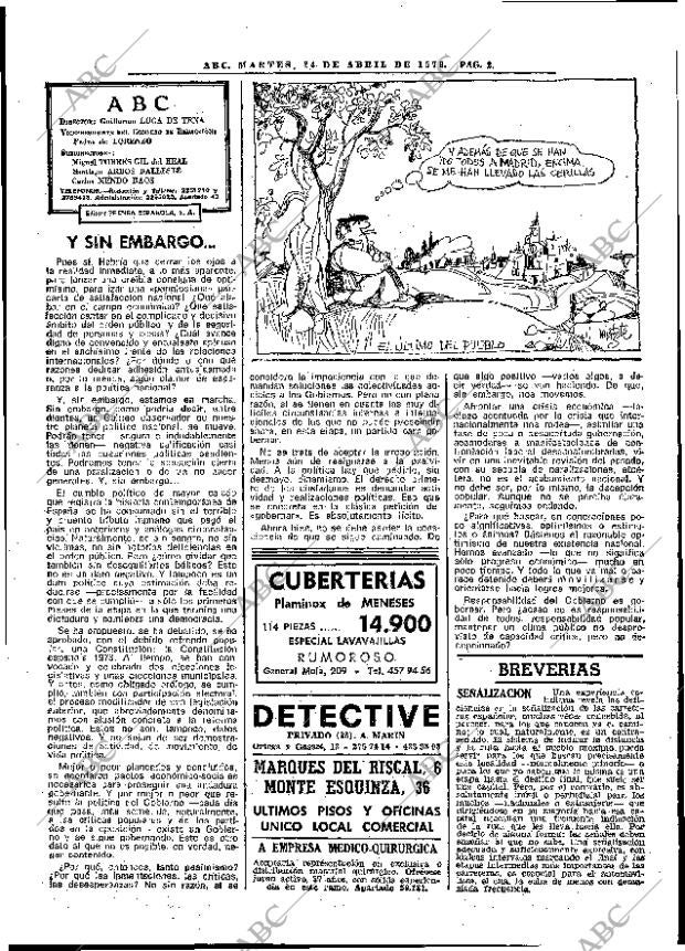 ABC MADRID 24-04-1979 página 22