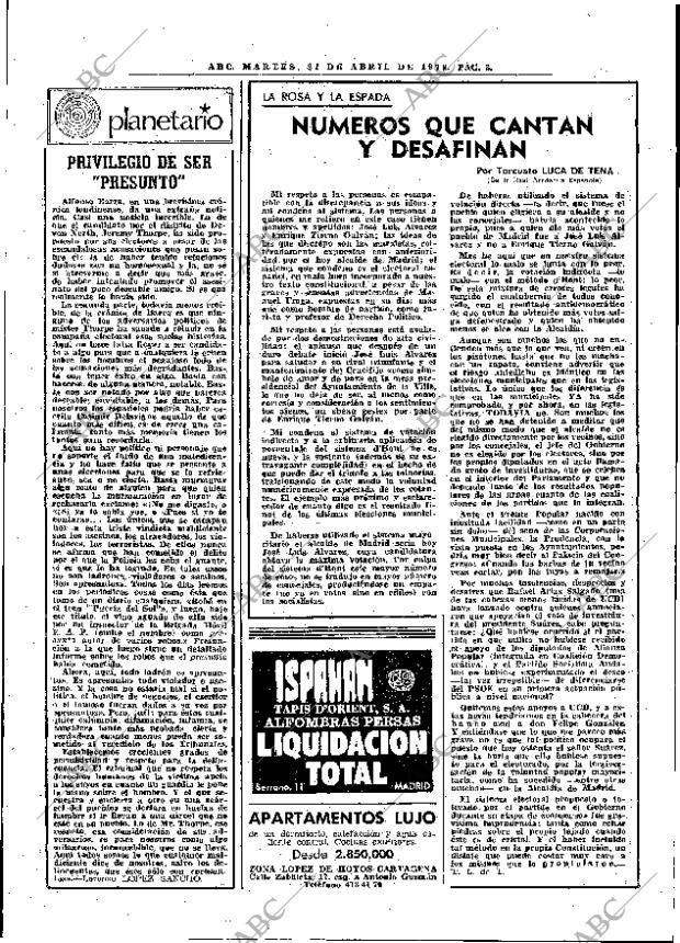 ABC MADRID 24-04-1979 página 23