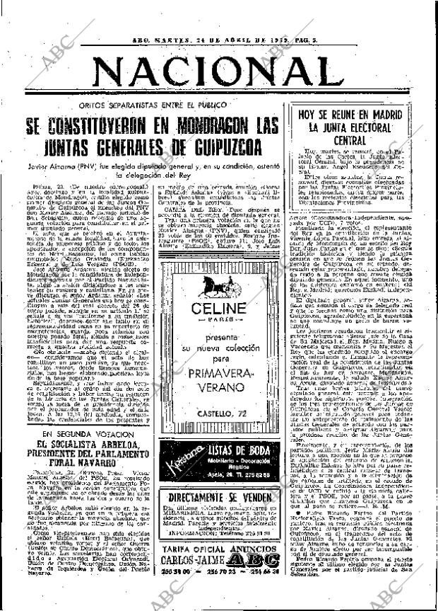 ABC MADRID 24-04-1979 página 25