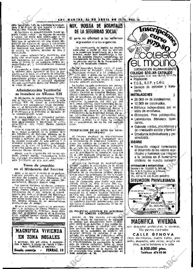 ABC MADRID 24-04-1979 página 34