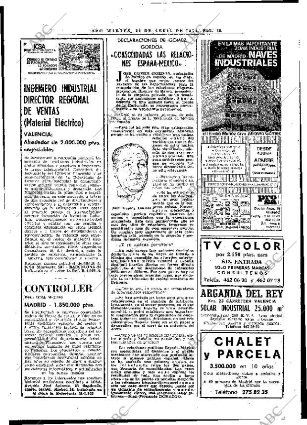 ABC MADRID 24-04-1979 página 38