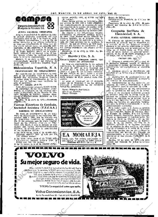ABC MADRID 24-04-1979 página 69