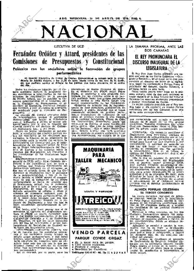 ABC MADRID 25-04-1979 página 16