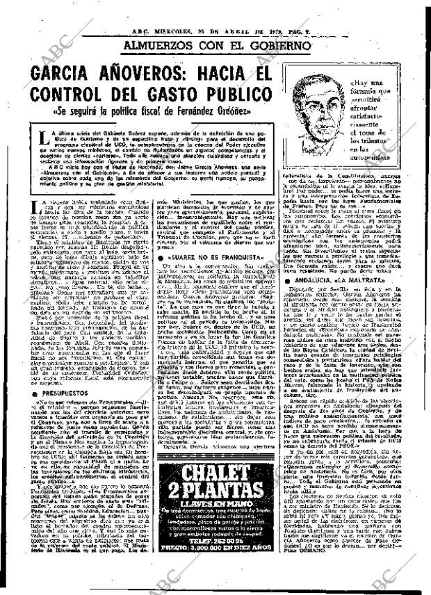 ABC MADRID 25-04-1979 página 19