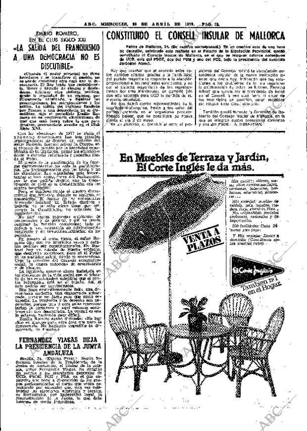 ABC MADRID 25-04-1979 página 27