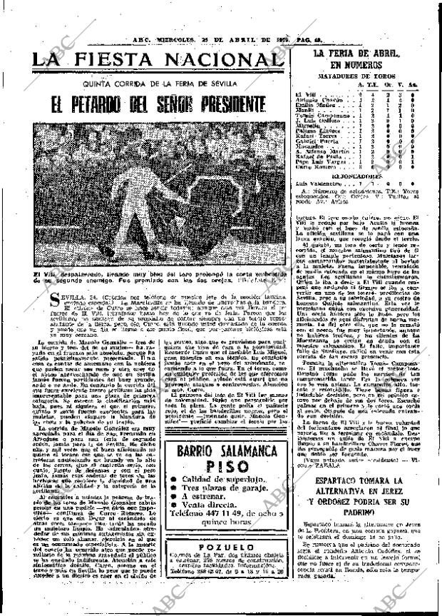 ABC MADRID 25-04-1979 página 61