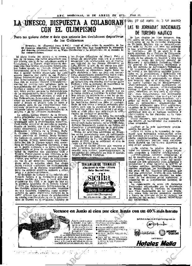 ABC MADRID 25-04-1979 página 65