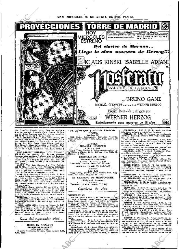 ABC MADRID 25-04-1979 página 71