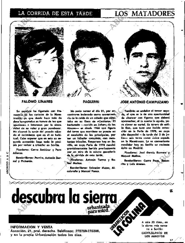 ABC SEVILLA 25-04-1979 página 73