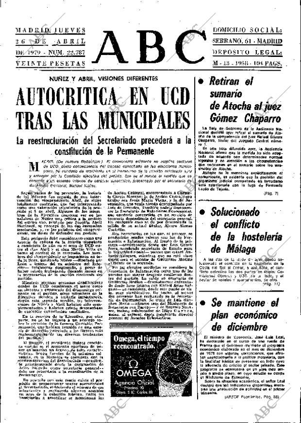 ABC MADRID 26-04-1979 página 13