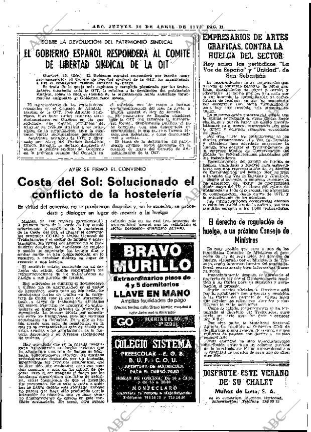 ABC MADRID 26-04-1979 página 23