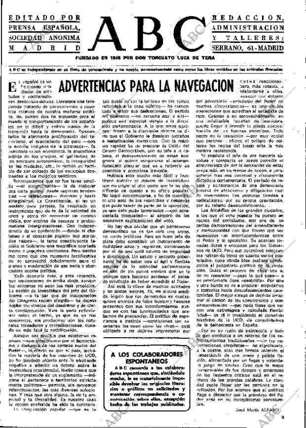 ABC MADRID 26-04-1979 página 3