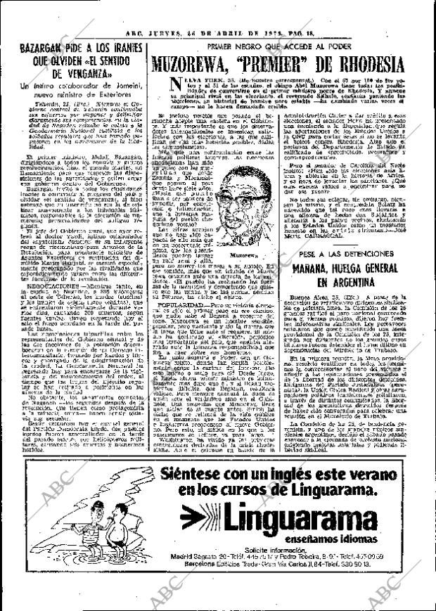 ABC MADRID 26-04-1979 página 30