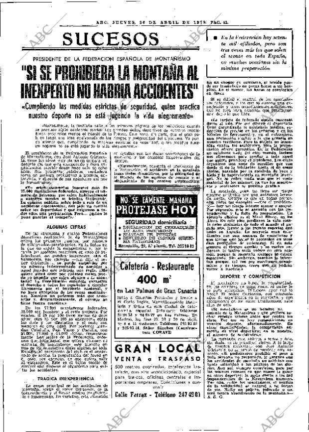 ABC MADRID 26-04-1979 página 54