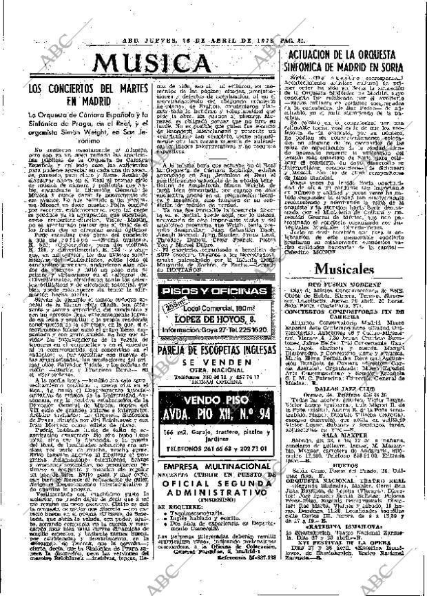 ABC MADRID 26-04-1979 página 63