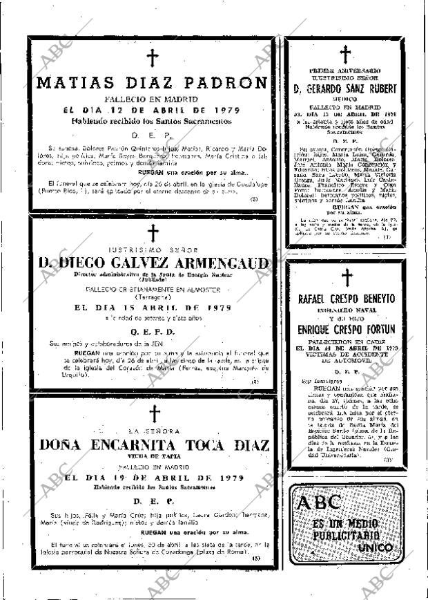 ABC MADRID 26-04-1979 página 88