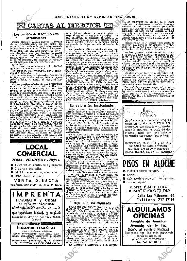 ABC MADRID 26-04-1979 página 91