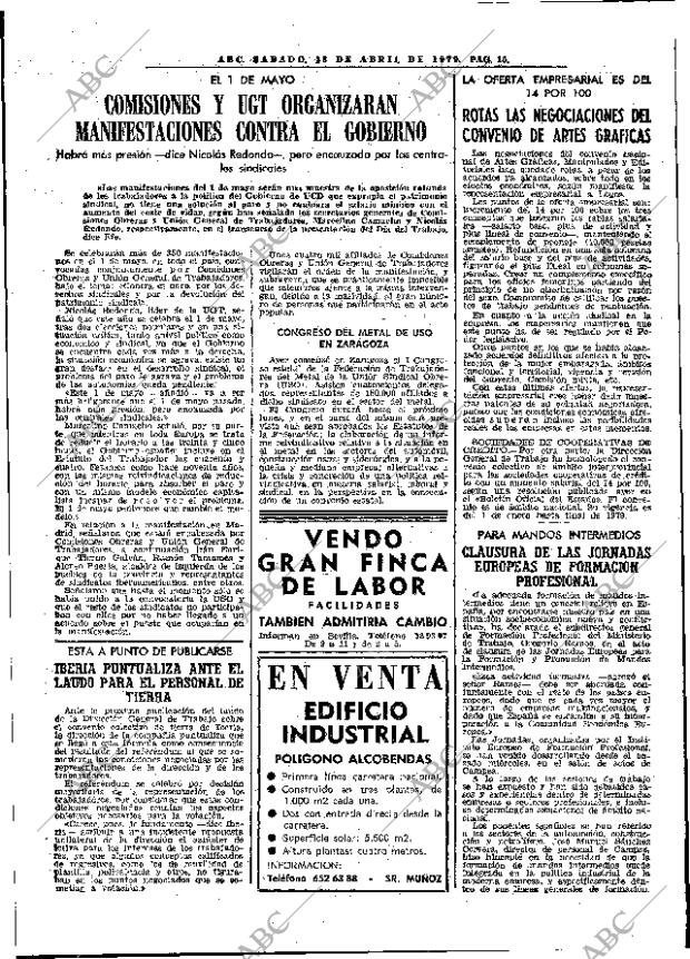 ABC MADRID 28-04-1979 página 26