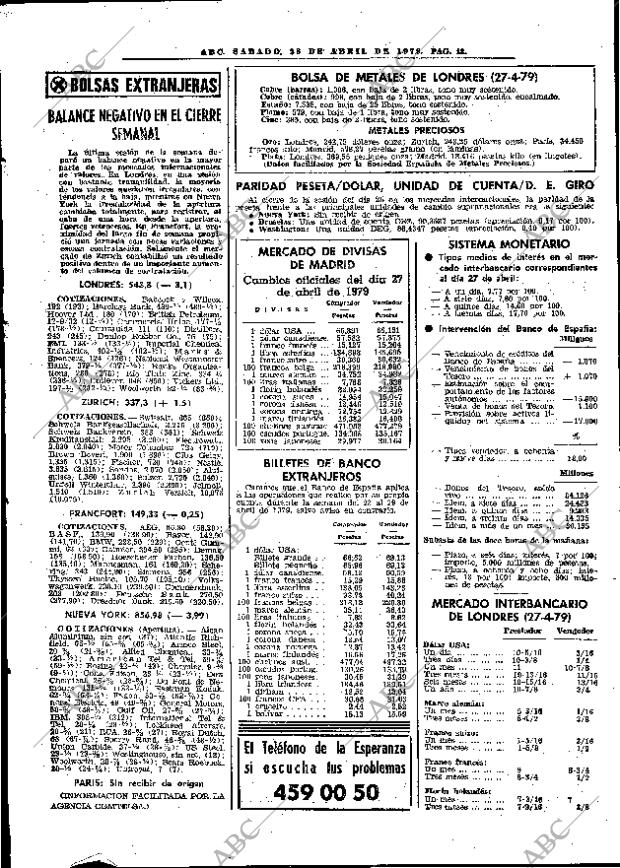 ABC MADRID 28-04-1979 página 58