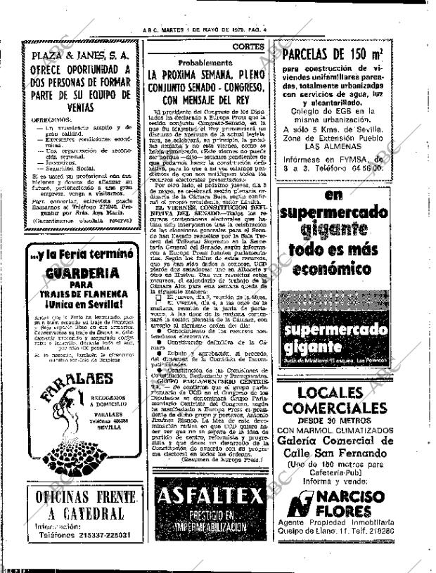 ABC SEVILLA 01-05-1979 página 20