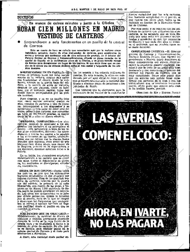 ABC SEVILLA 01-05-1979 página 43