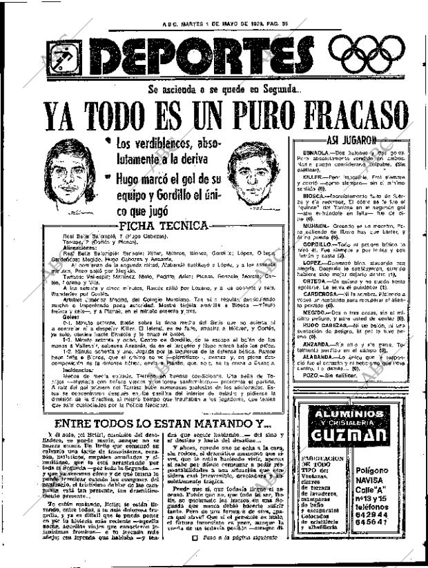 ABC SEVILLA 01-05-1979 página 51