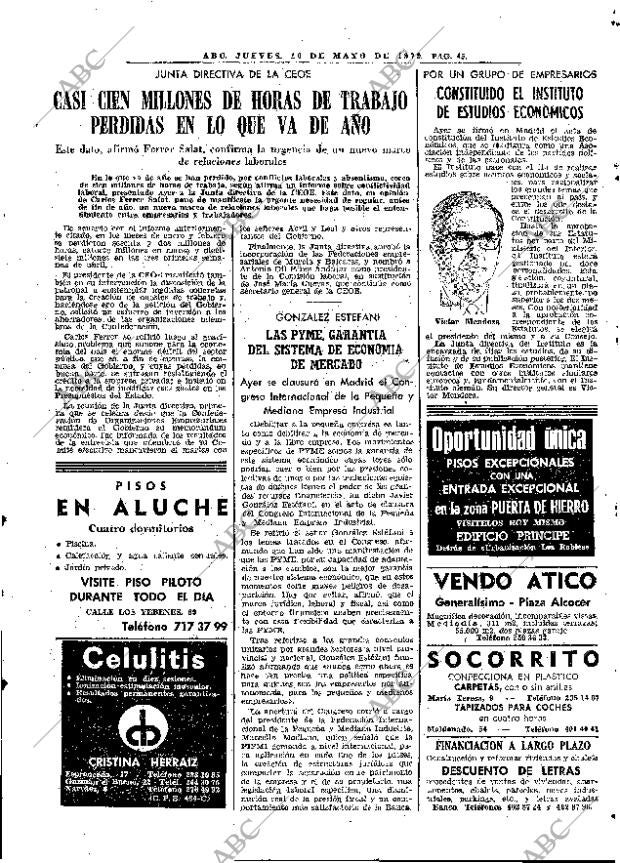 ABC MADRID 10-05-1979 página 61
