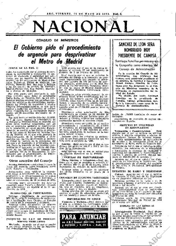 ABC MADRID 11-05-1979 página 25