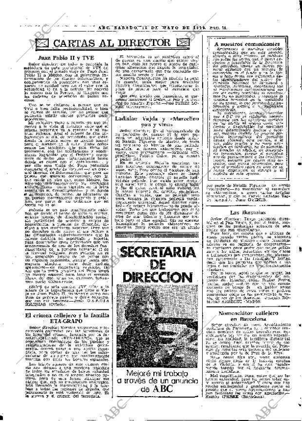 ABC MADRID 12-05-1979 página 83