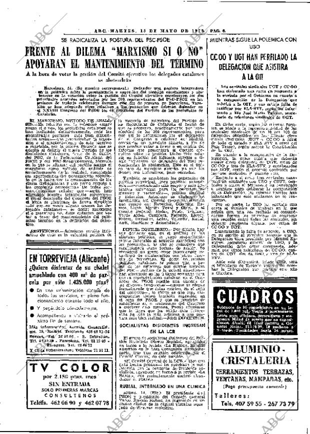 ABC MADRID 15-05-1979 página 22