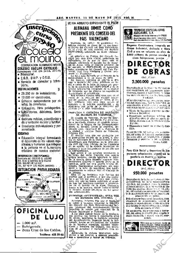 ABC MADRID 15-05-1979 página 32