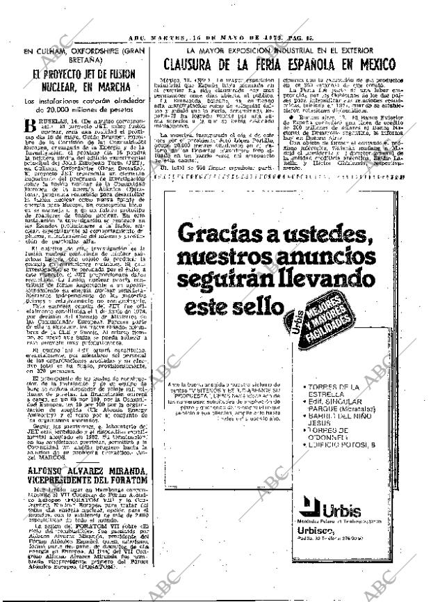 ABC MADRID 15-05-1979 página 61