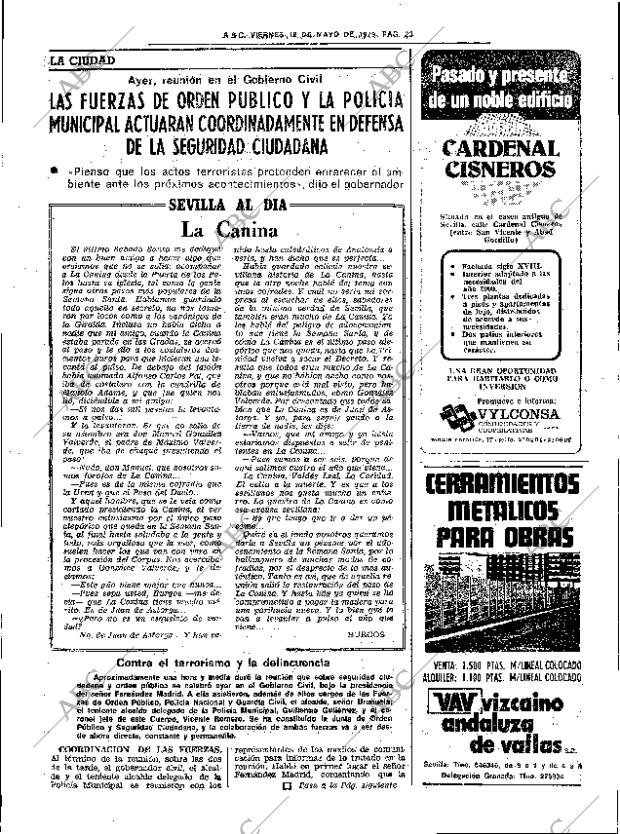ABC SEVILLA 18-05-1979 página 35