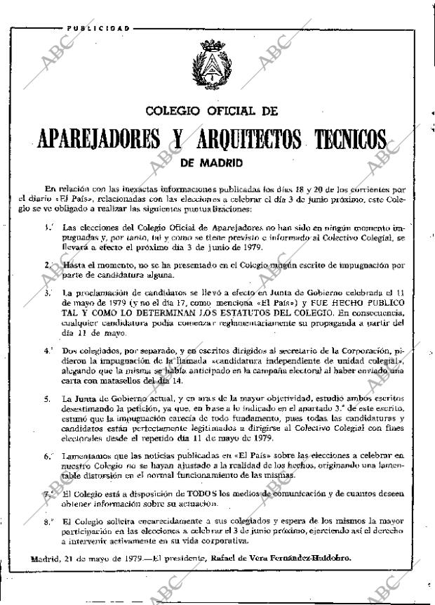 ABC MADRID 23-05-1979 página 119