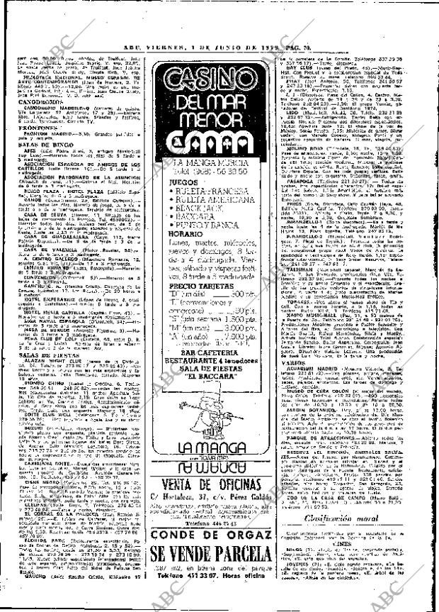ABC MADRID 01-06-1979 página 82