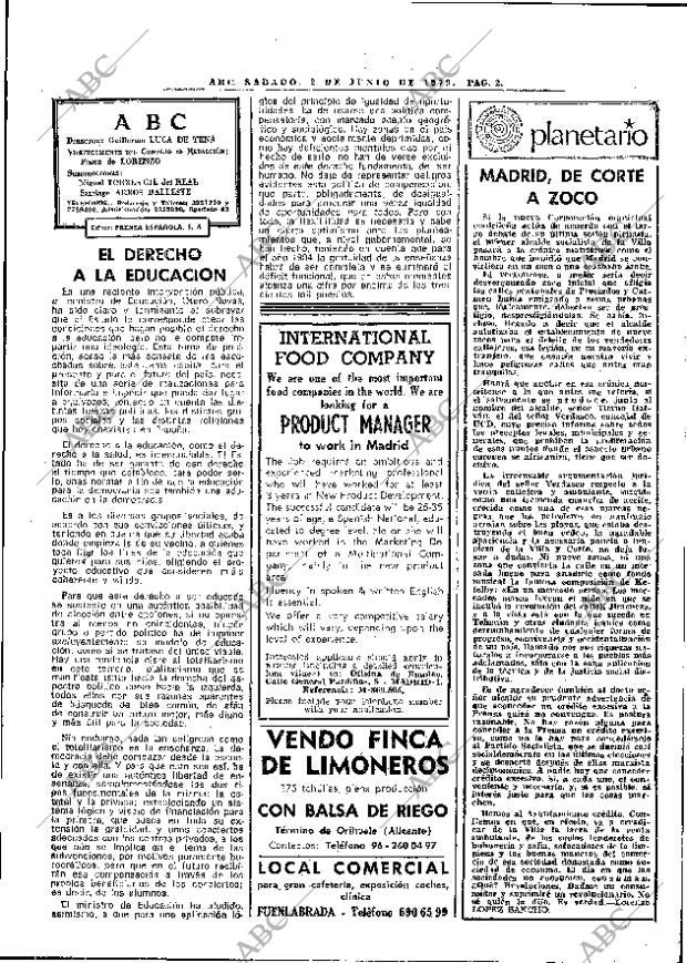 ABC MADRID 02-06-1979 página 14