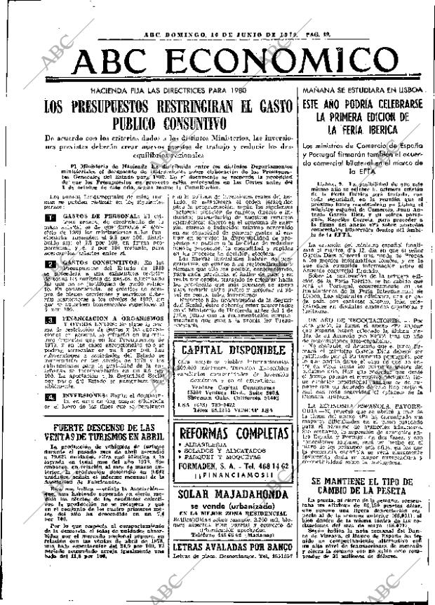 ABC MADRID 10-06-1979 página 55
