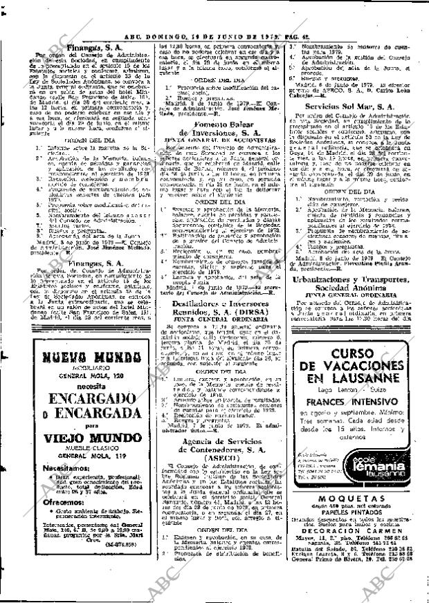 ABC MADRID 10-06-1979 página 58